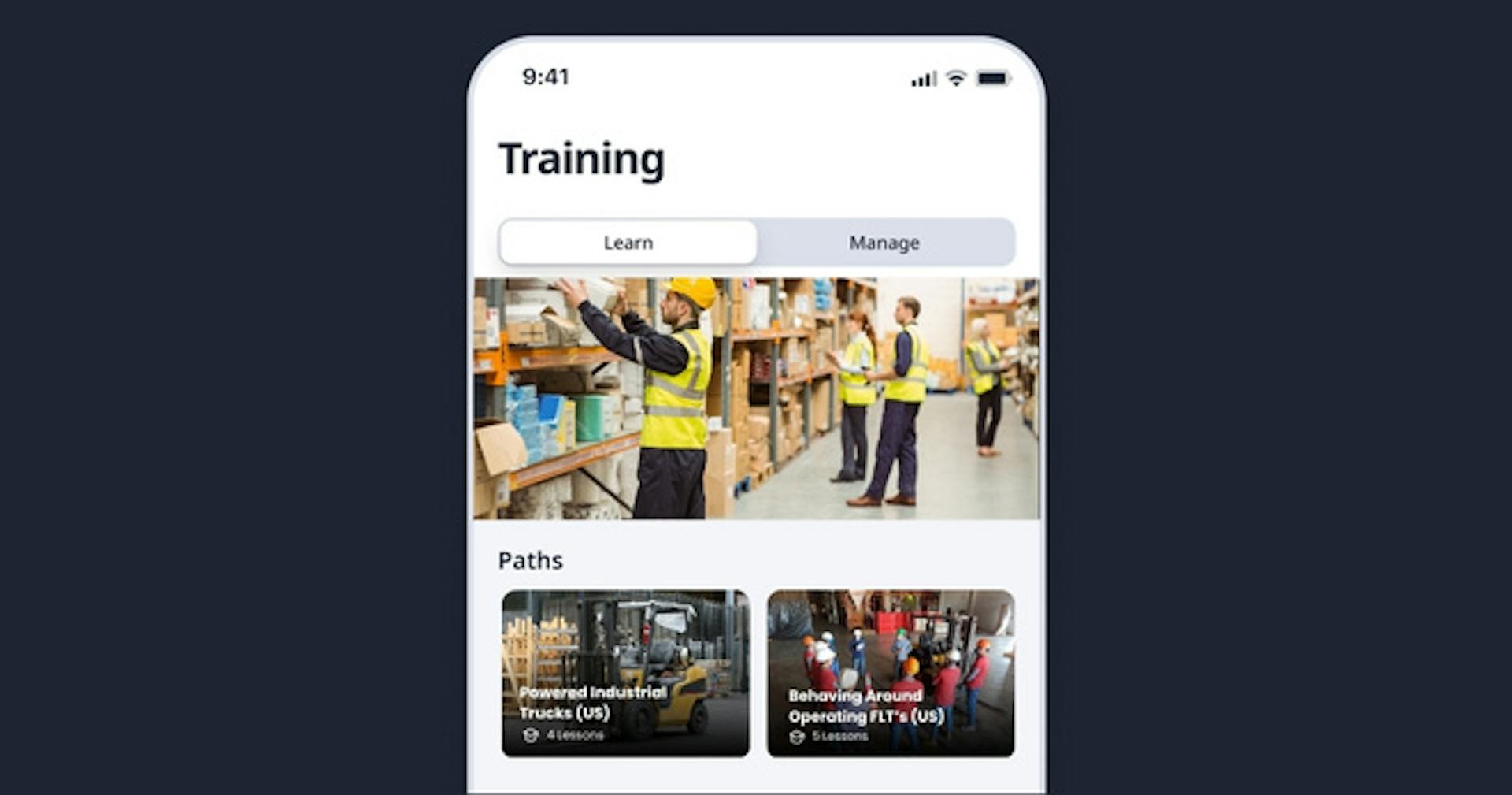 SC Training's warehouse forklift courses