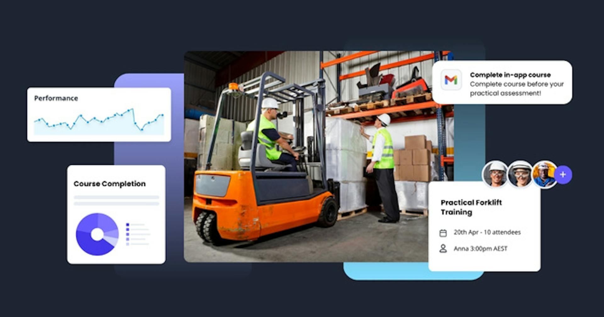 SC Training's forklift training solution