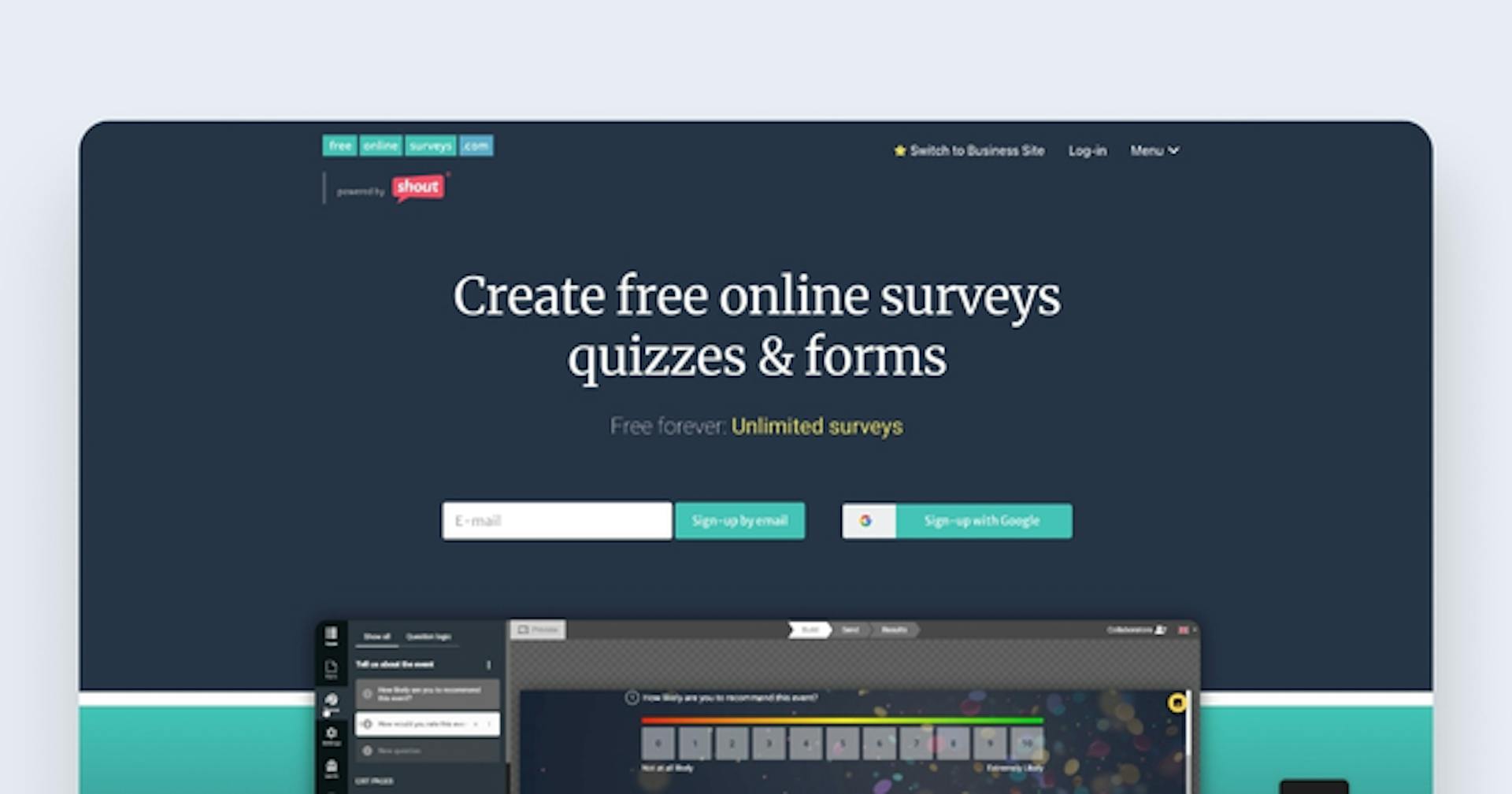 Online quiz makers - FreeOnlineSurveys