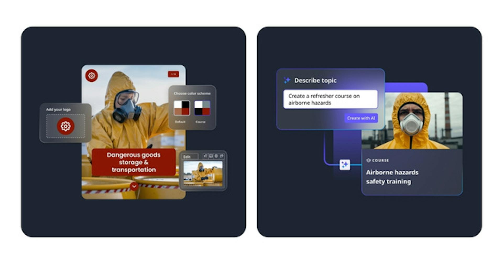 SC Training's Creator tool and Create with AI