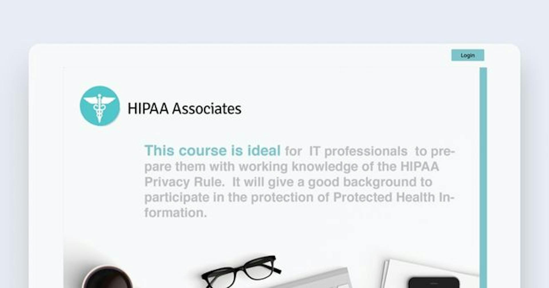 HIPAA Associates homepage