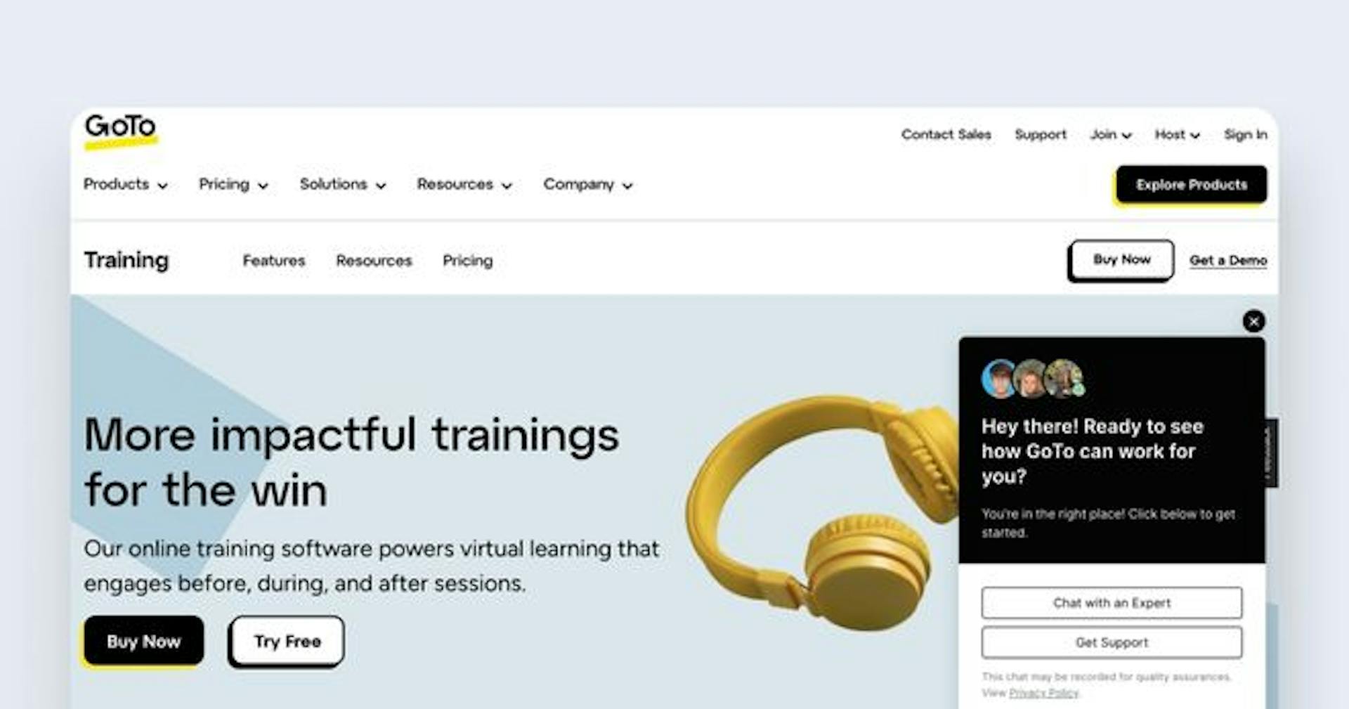 Learning management systems for businesses - GoTo Training