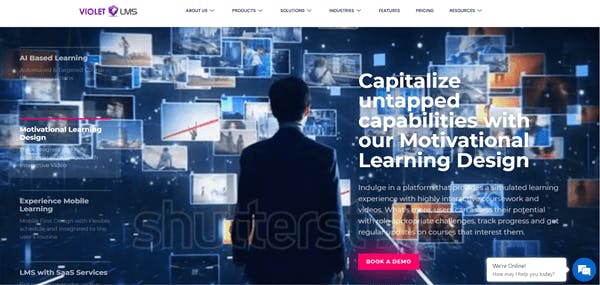  Online Learning Platform - Violet LMS