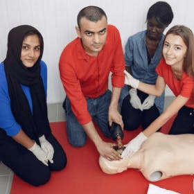 Cert Academy AED Training Courses with Certificates - Basic Occupational First Aid, CPR & AED