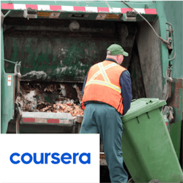 Coursera Waste Management Course - Municipal Solid Waste Management in Developing Countries