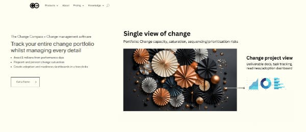 Change management tool - The Change Compass