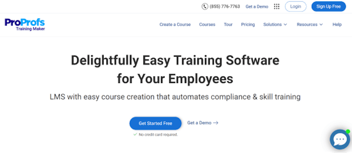 Free Training Technology Tool - ProProfs