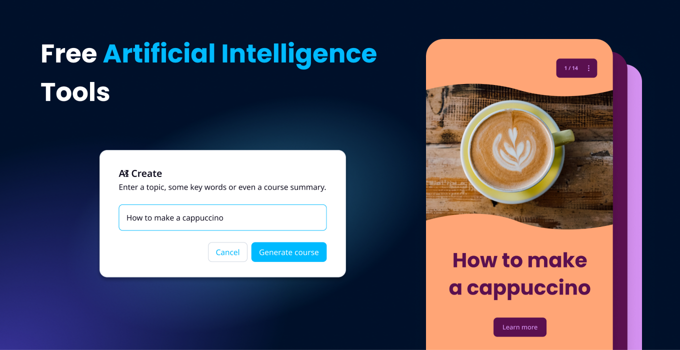 10 Free artificial intelligence tools for training EdApp The Mobile LMS