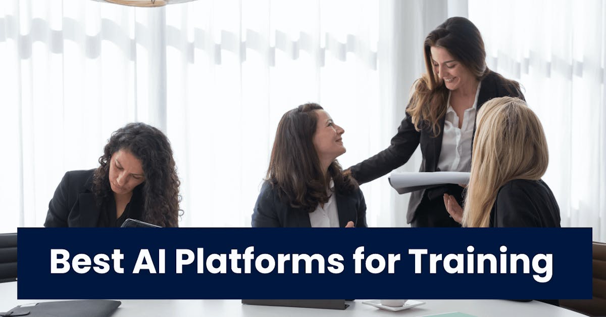 Best AI Platforms for Training