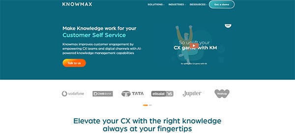Knowledge management app - Knowmax