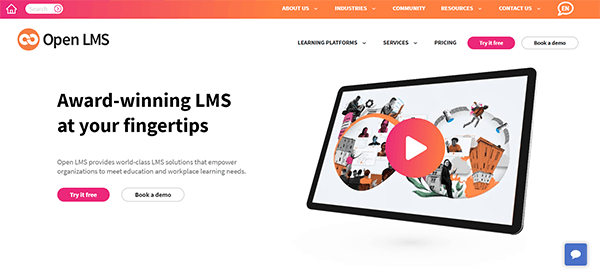 Tool for corporate learning - Open LMS