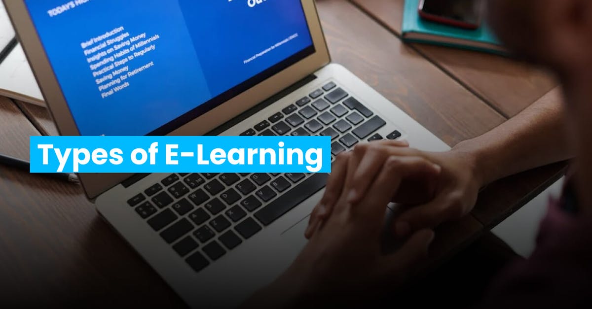 Type of E-learning