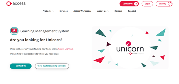 Association training management platform - Unicorn LMS