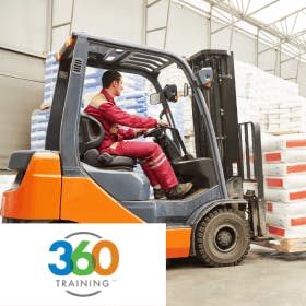 360training Forklift Operator Training - Sit Down Forklift Operator Safety Training