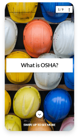 Safety in the workplace - EdApp Course OSHA for Workers