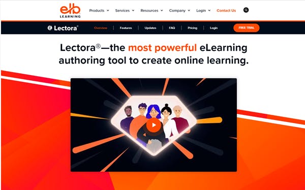 Multimedia authoring tool - Lectora