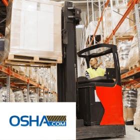 OSHA.com Forklift Operator Training - Stand Up Forklift