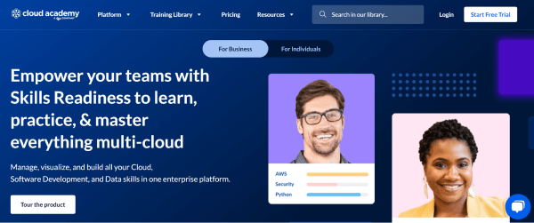Employee Training Tool - Cloud Academy