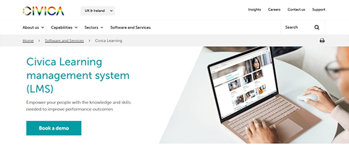 Association training management platform - Civica Learning