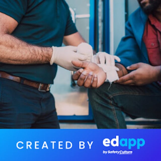 SC Training (formerly EdApp) Free online HSE courses with certificates - The Basics of First Aid