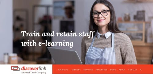 lms elearning examples - discoverlink