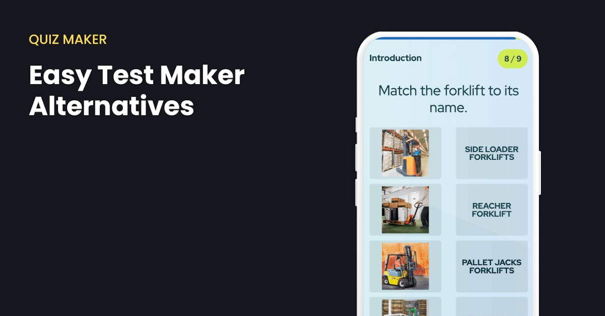 Easy Test Maker Alternatives