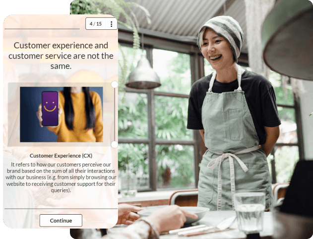 EdApp  - Creating a Positive Customer Experience
