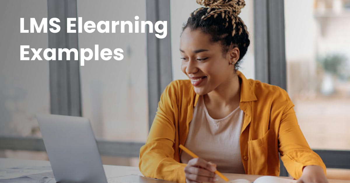 LMS Elearning Examples