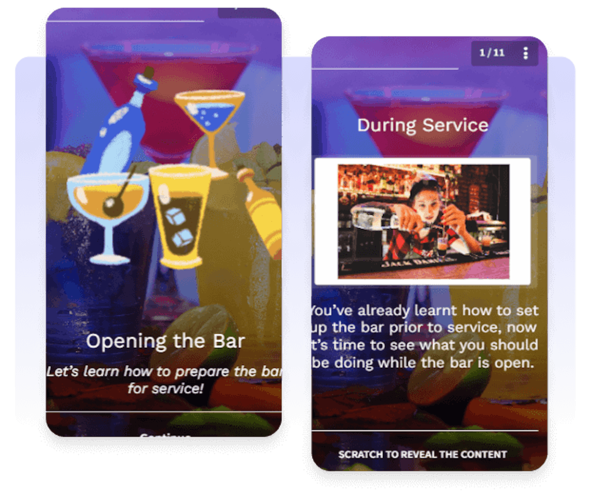 Bartending training materials - Modernize your bartending training materials