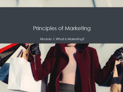 Principles of Marketing