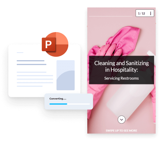 Convert housekeeping training PowerPoint presentations with SC Training (formerly EdApp)