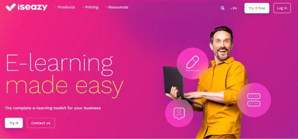 Create online training course free - isEazy