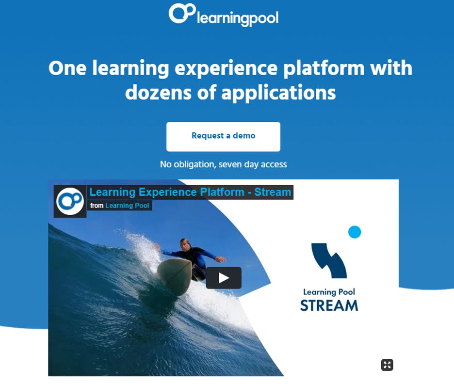  Social learning management system - Learningpool