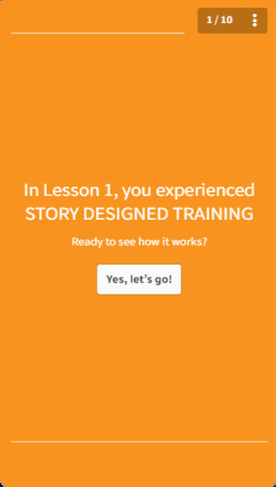 Presentation Skills - SC Training (formerly EdApp) Story Design Course