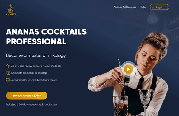 Free Bartending Training Courses - Cocktails Professional