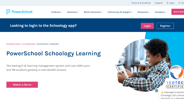 Schoology Top LMS