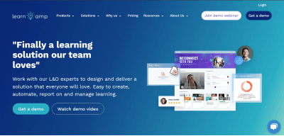 online learning platform - learnamp