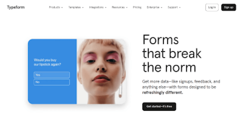 multiple choice quizmaker - typeform