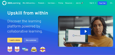 online learning platform - 360learning