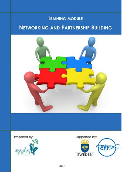 The training manual on “Networking and Partnership Building” has been developed to support community workers to deeper understand the basic concepts of ...