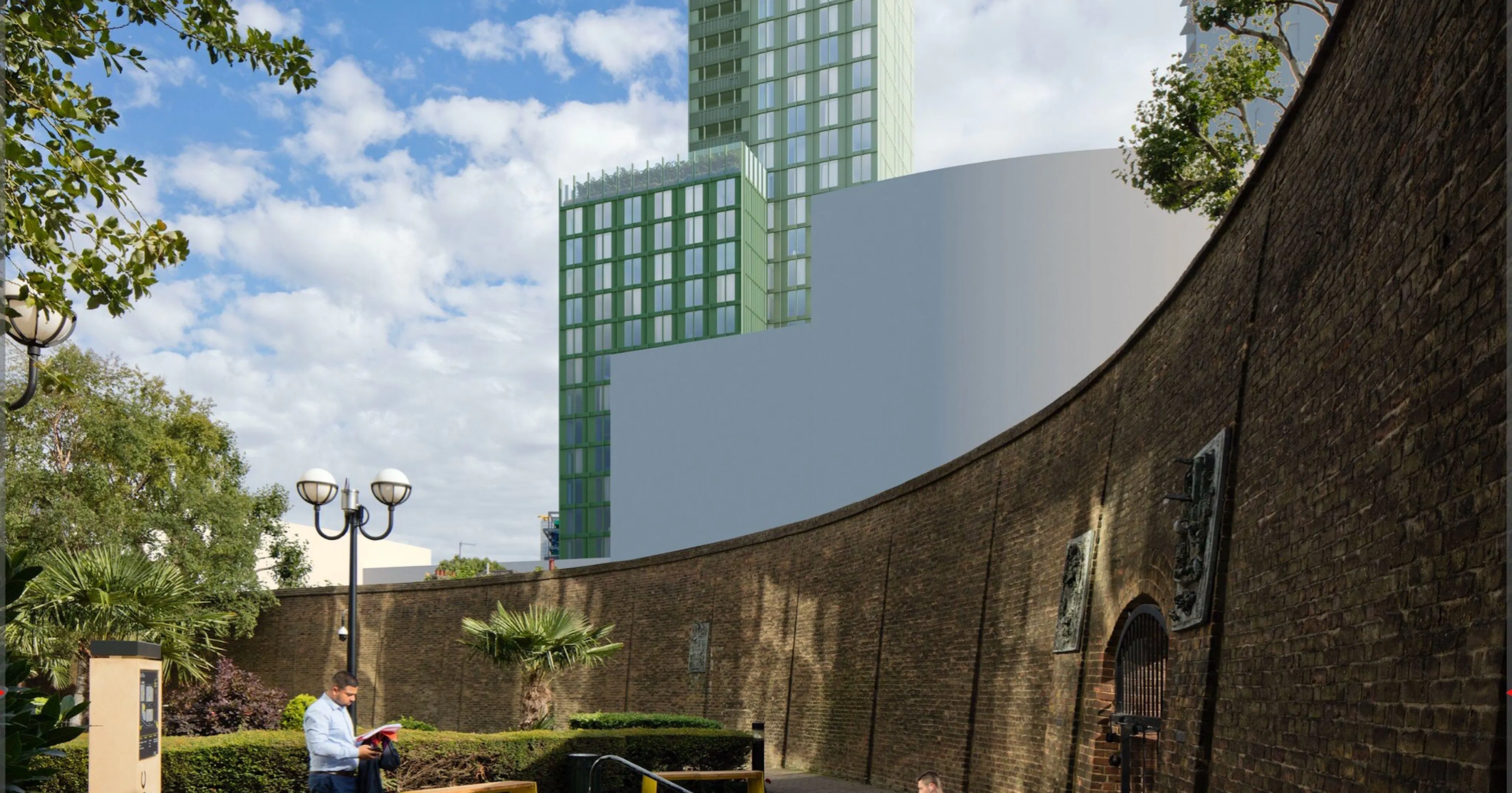 Digital Image of residential development 