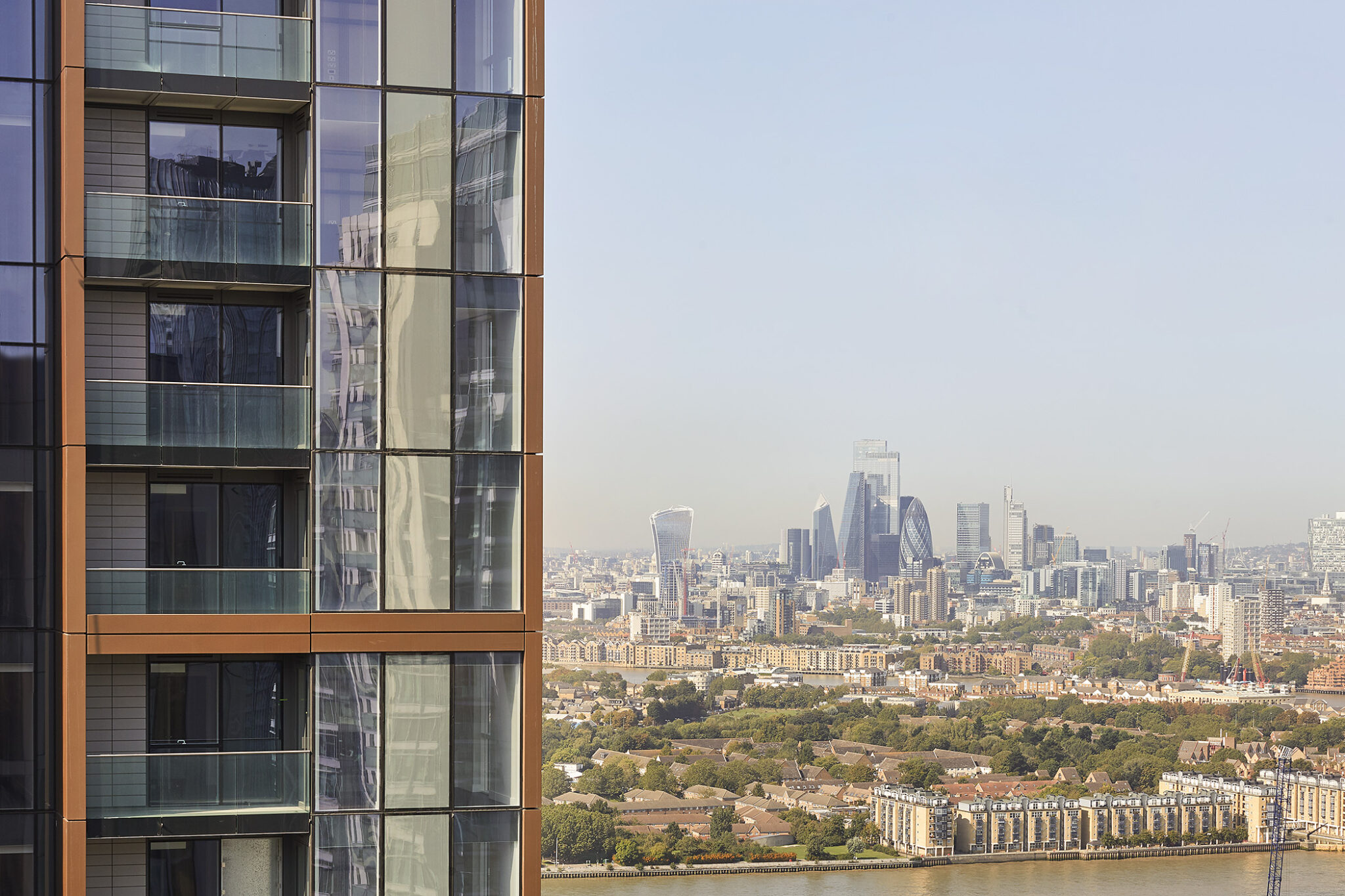Apartment view of London