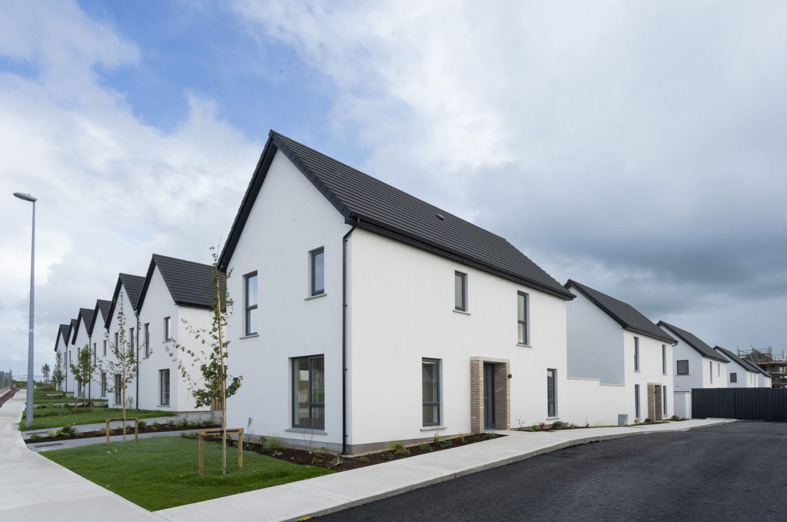 Image of a new housing estate