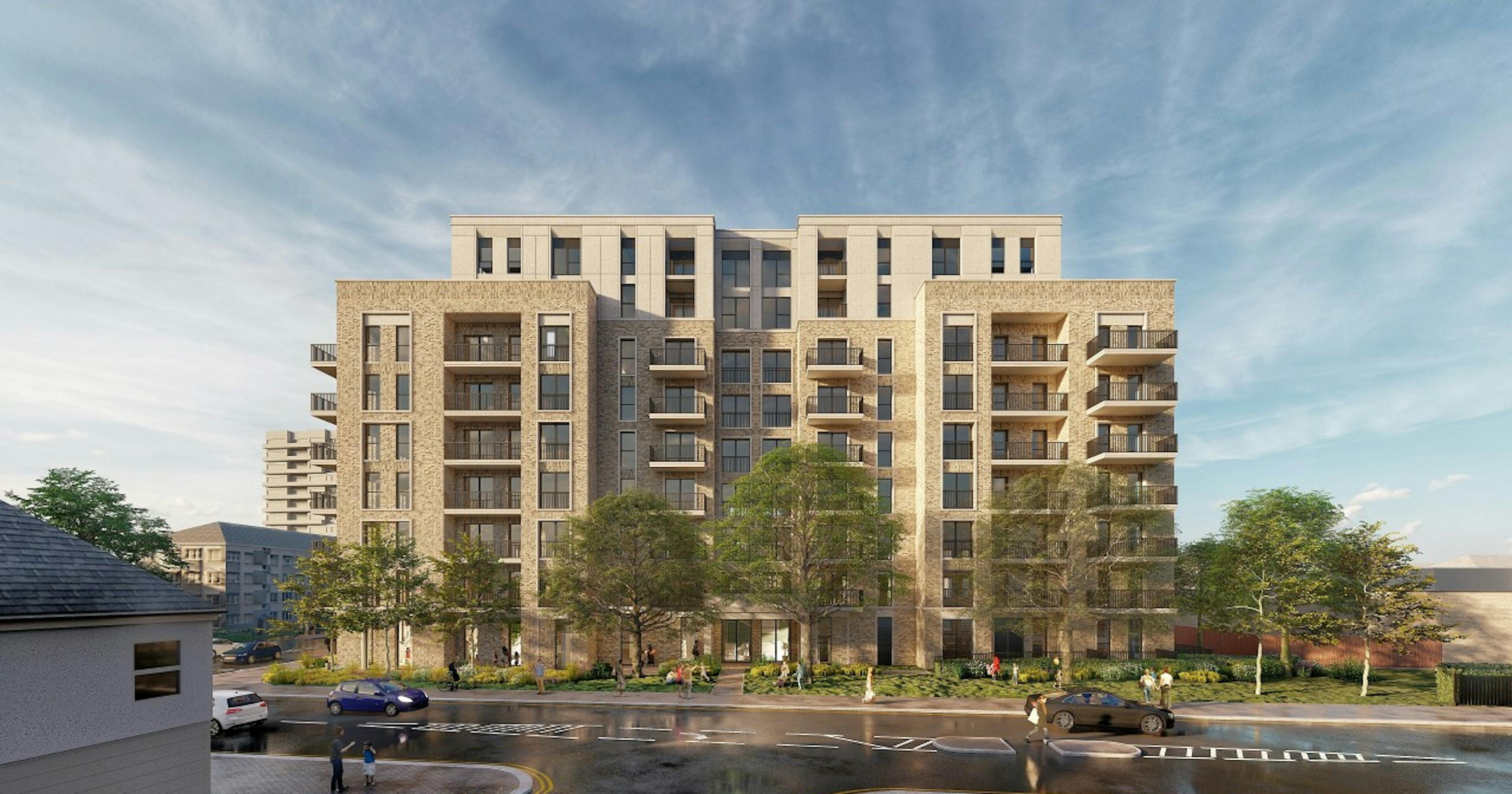 Residential building in London