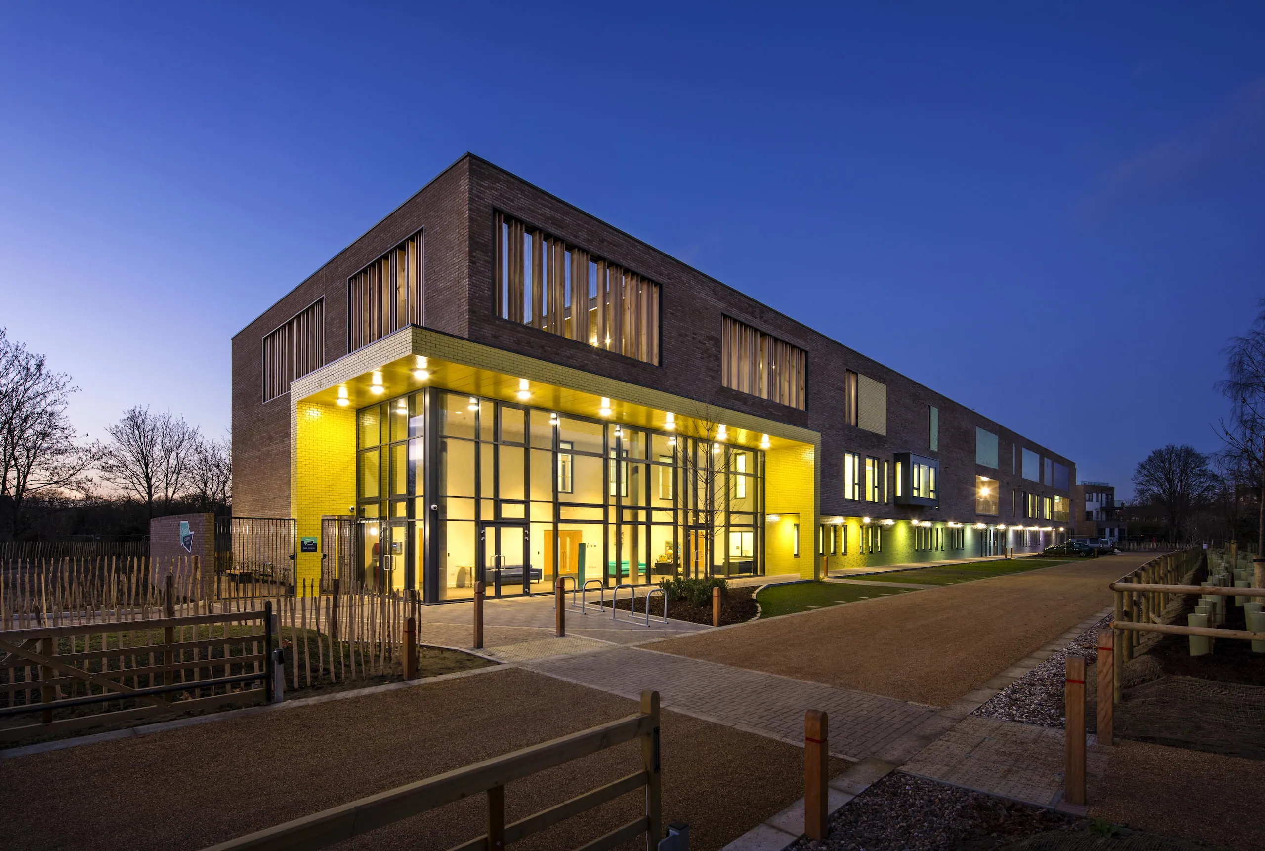 Image of a new school