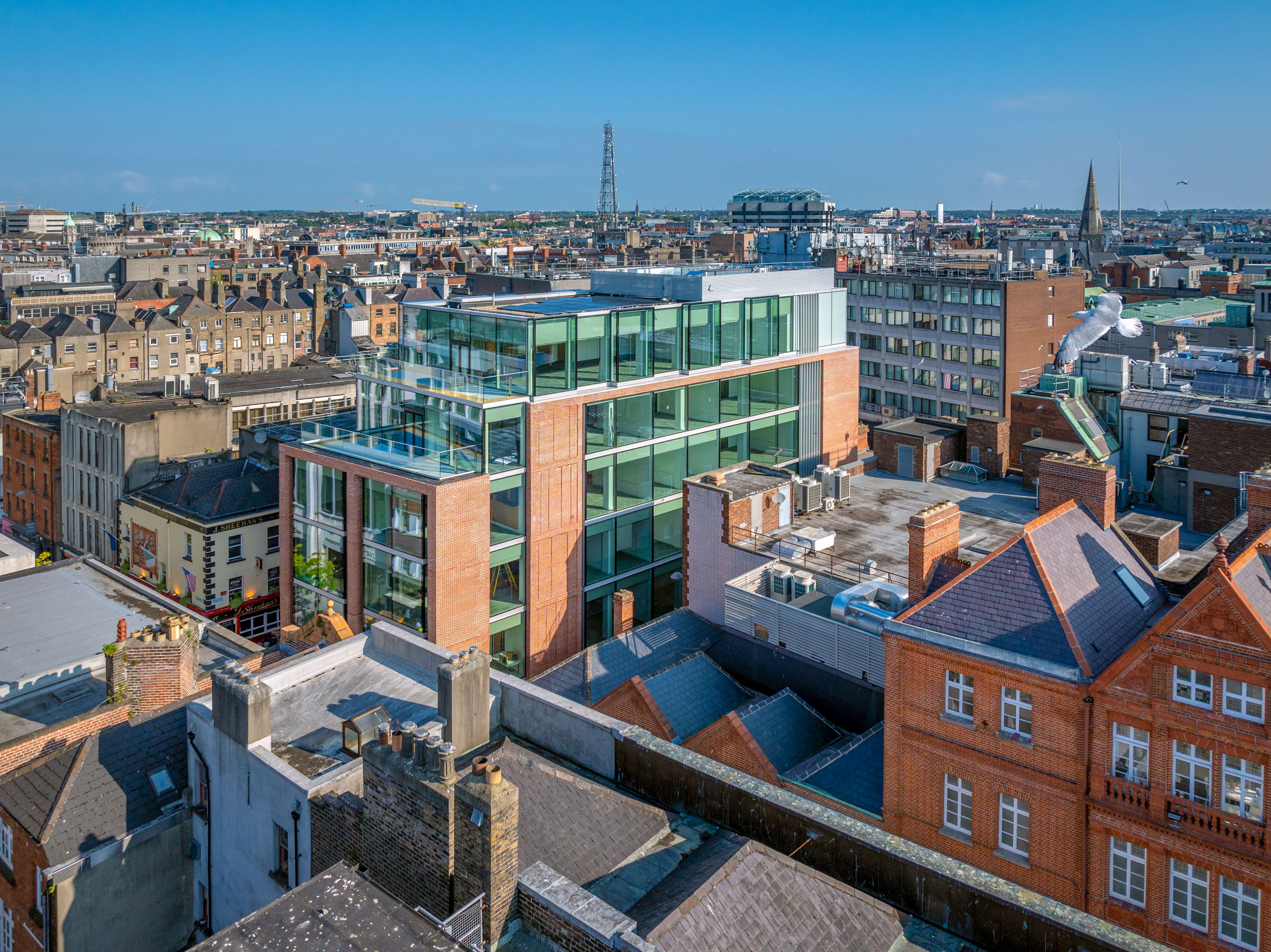 commercial building in Dublin city centre