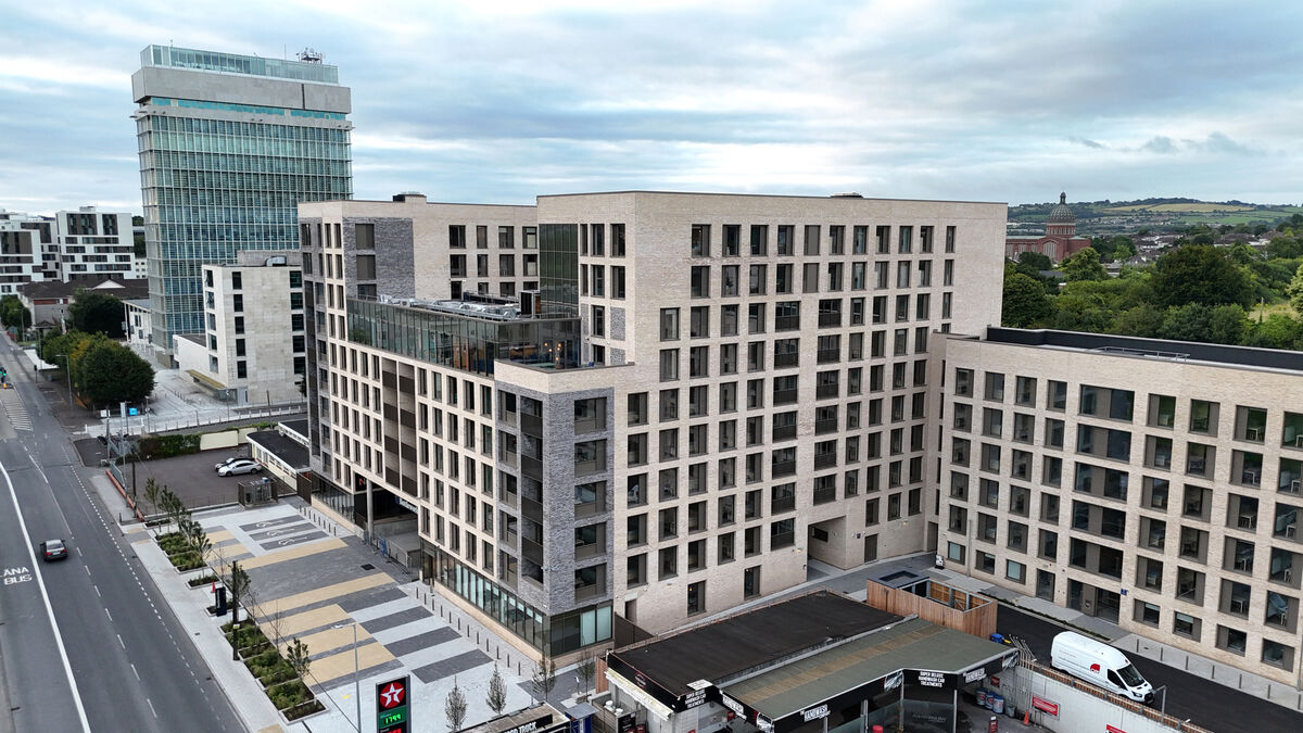 Image of student accommodation block