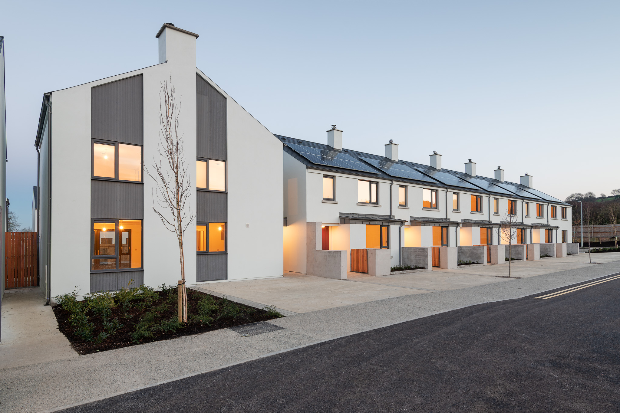 social housing buildings