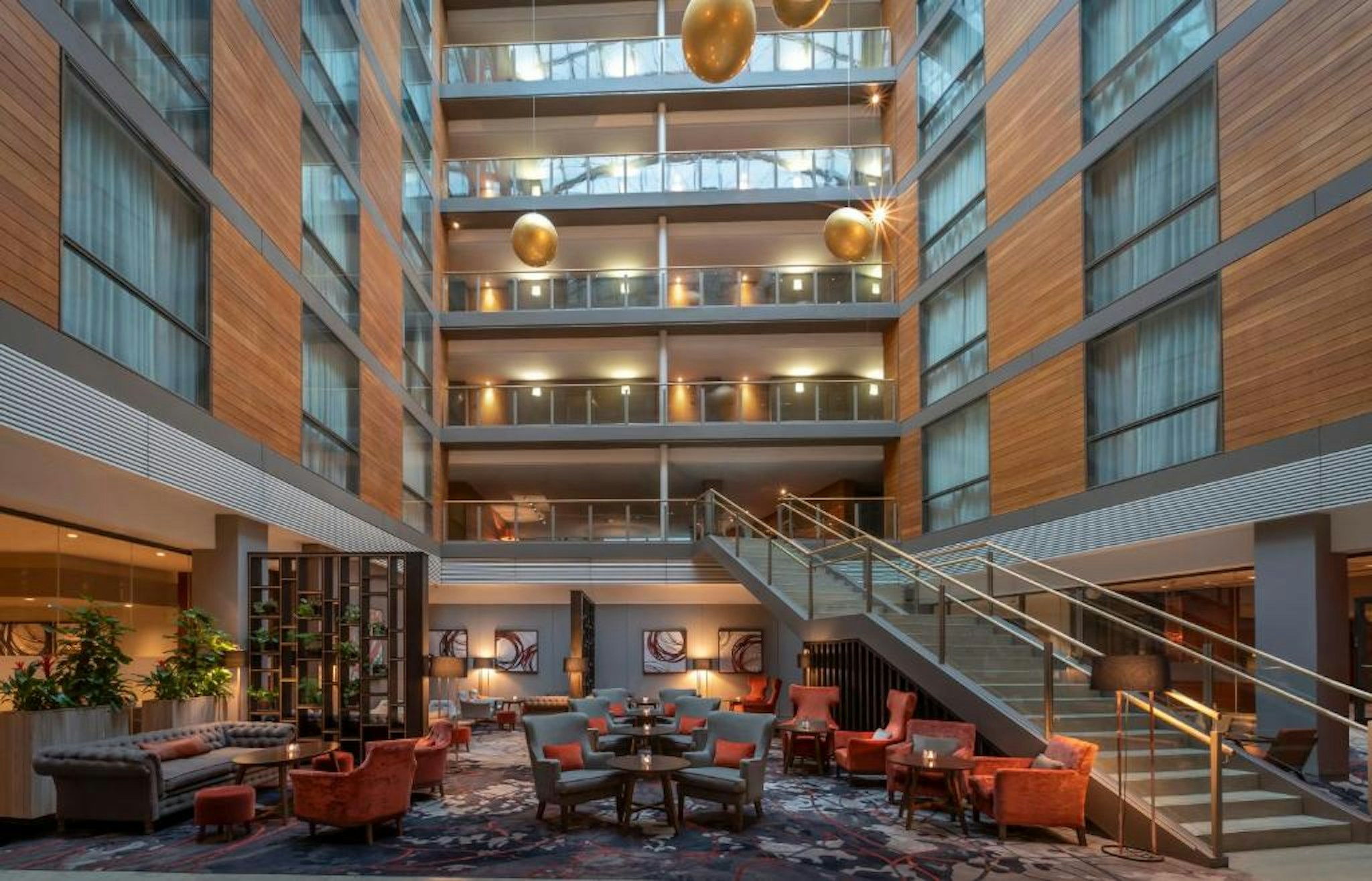 Image of a hotel lobby