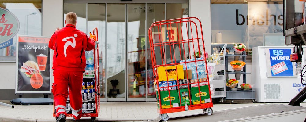 Lekkerland Produkt-Lieferung
